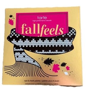 tarte Fallfeels Palette - Gold & Pink Packaging